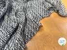 TWEED BOUCLETTE NOIR ET BLANC STRETCH - My Little Coupon
