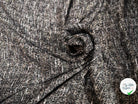 TWEED LUREX BLACK GOLD ITALIEN - My Little Coupon