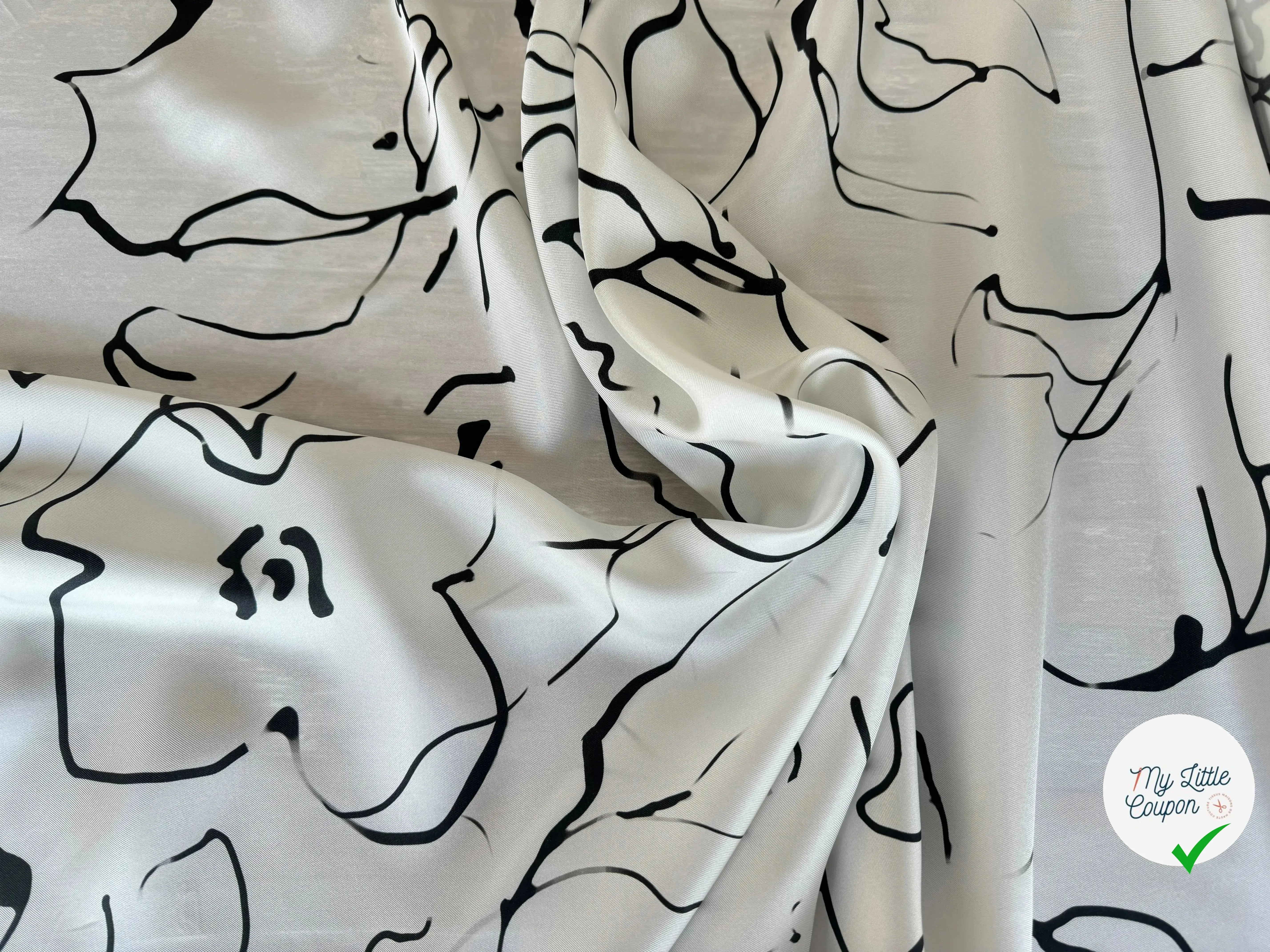 TWILL DE SOIE MAGNIFIENZA ITALIANA - My Little Coupon