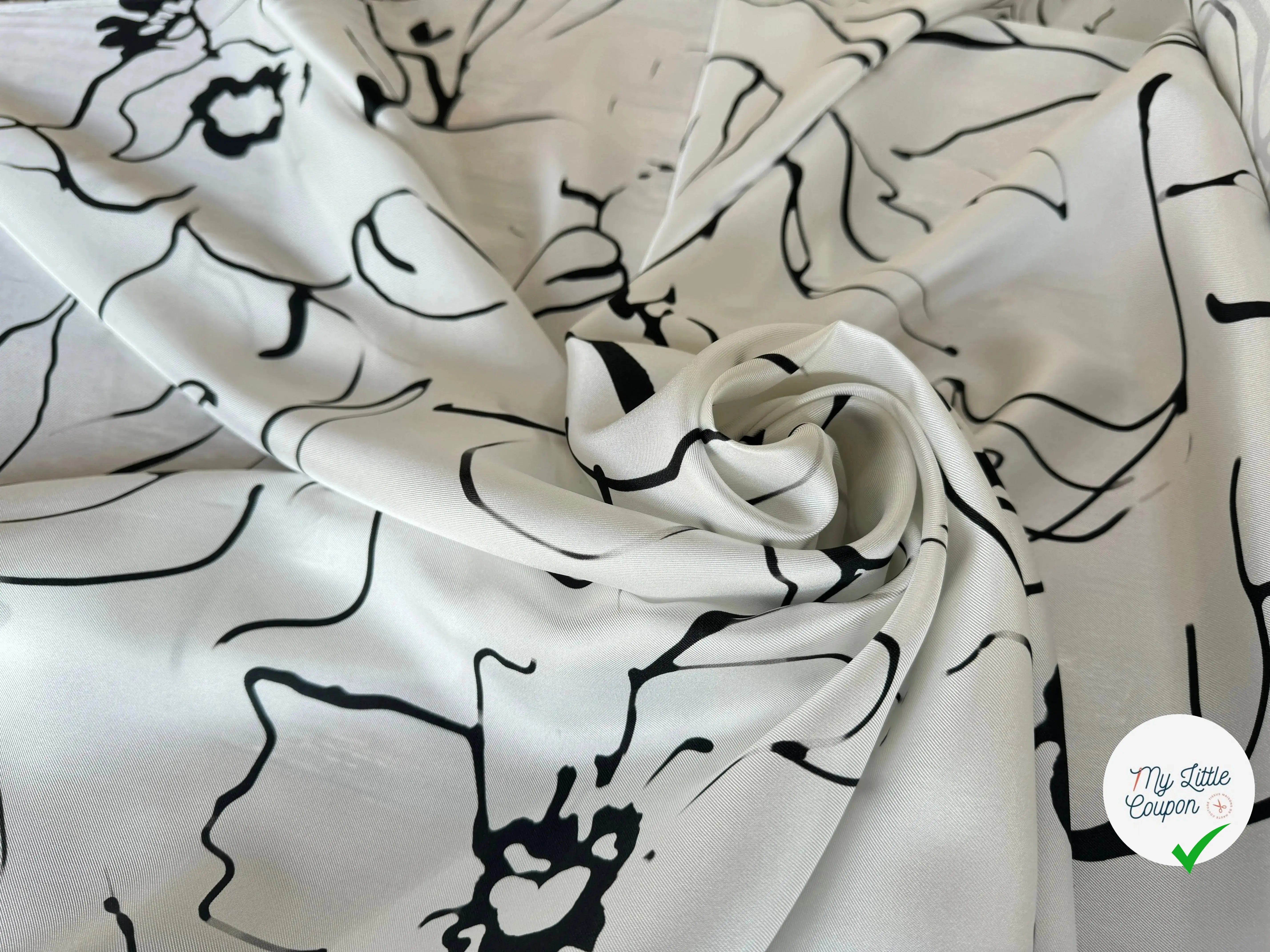 TWILL DE SOIE MAGNIFIENZA ITALIANA - My Little Coupon