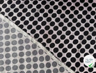 TWILL DE SOIE POIS NOIR FOND ROSE - coupon de tissu de 3 mètres - My Little Coupon - tissu - coudre