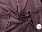 VELOURS 300 RAIES BORDEAUX COTON - My Little Coupon