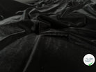 VELOURS CARVICO MAILLE STRETCH NOIR - My Little Coupon