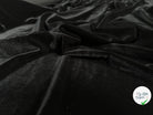 (Chute) VELOURS CARVICO MAILLE STRETCH NOIR - My Little Coupon