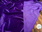VELOURS CARVICO MAILLE STRETCH VIOLET - My Little Coupon