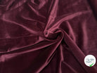 VELOURS DE COTON NIEDIECK ROUGE BORDEAUX - My Little Coupon