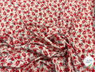 VISCOSE BLOSSOM ÉCRU ROUGE PRINT - My Little Coupon