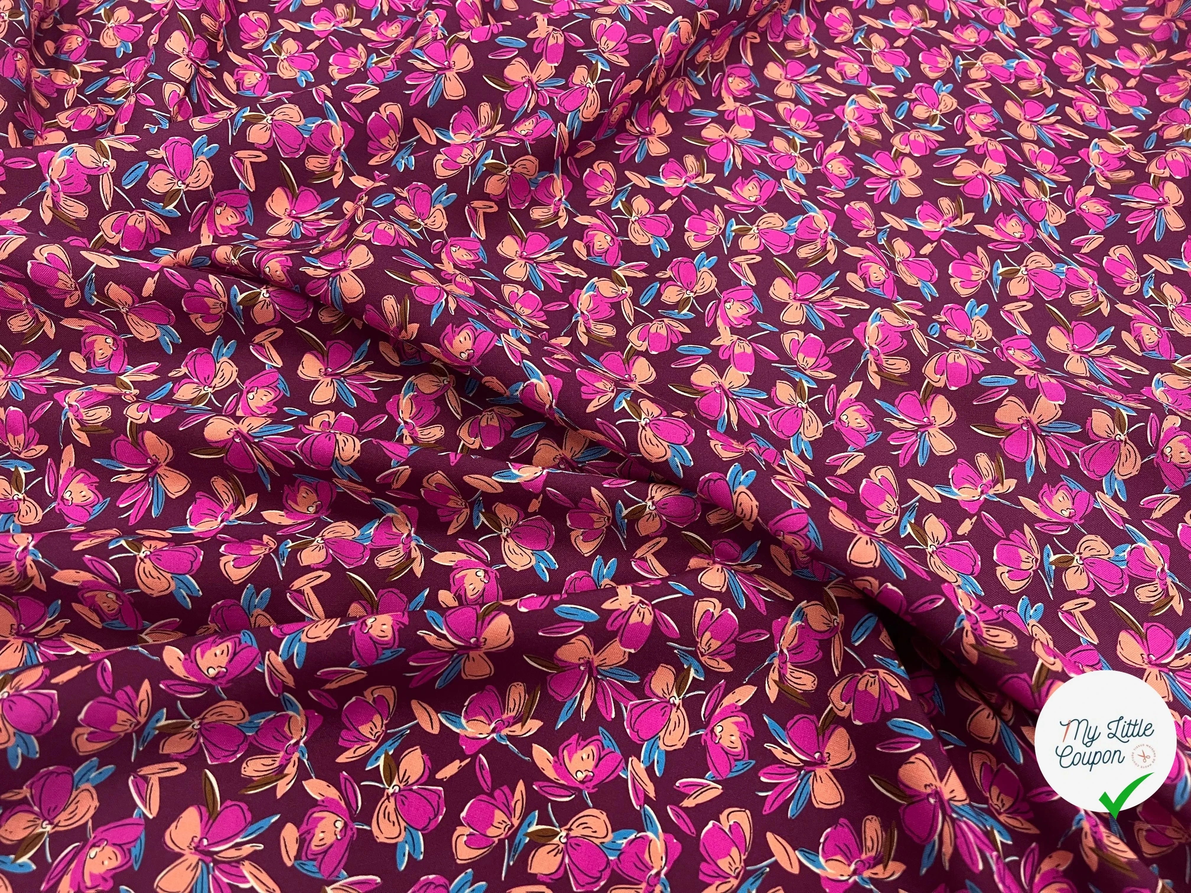 VISCOSE BLOSSOM PRUNE PRINT - My Little Coupon