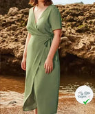 VISCOSE ECOVERO™ LENZING™ SAUGE - My Little Coupon