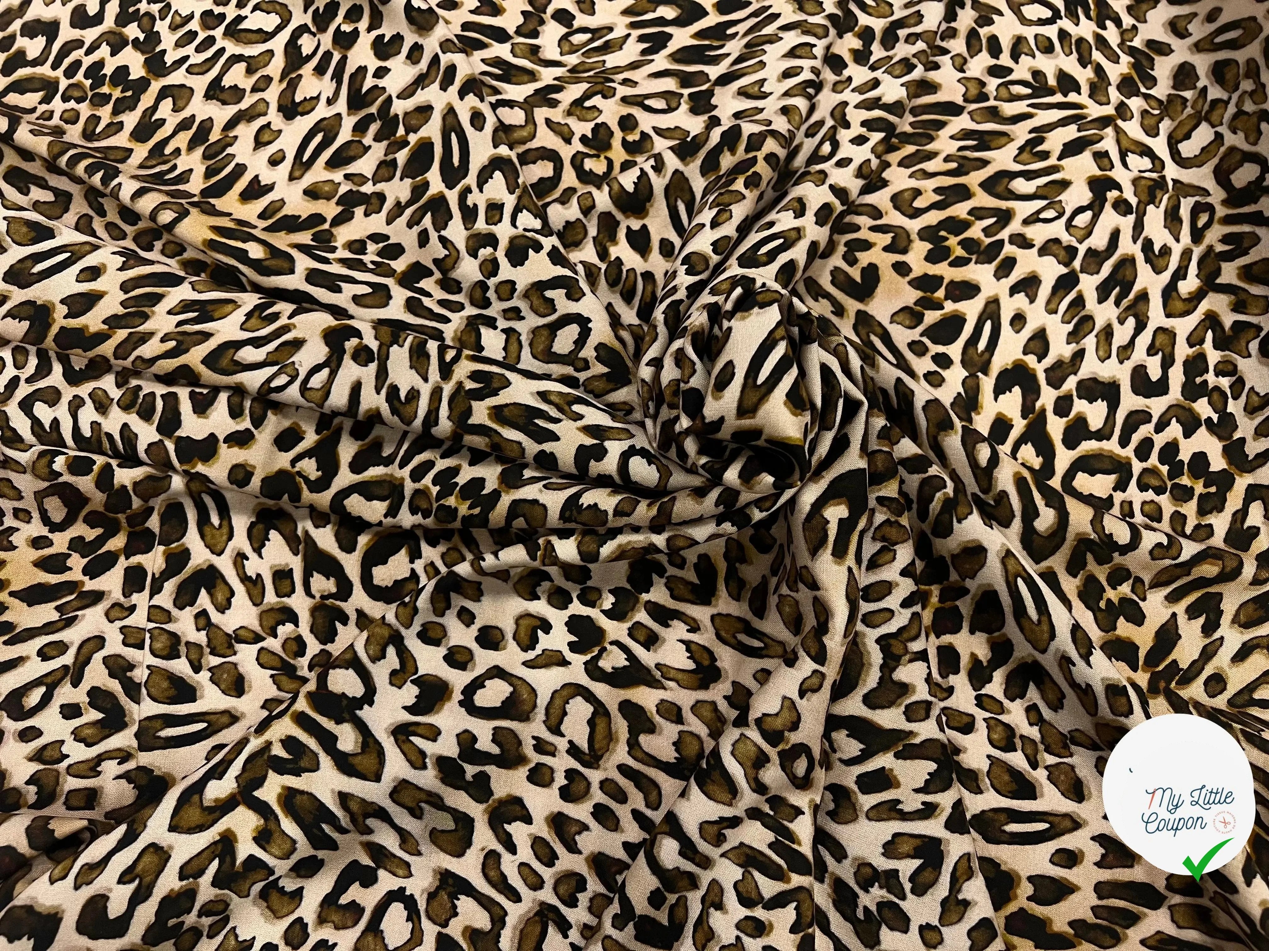 NATURAL PRINT VISCOSE FAROUCHE - My Little Coupon