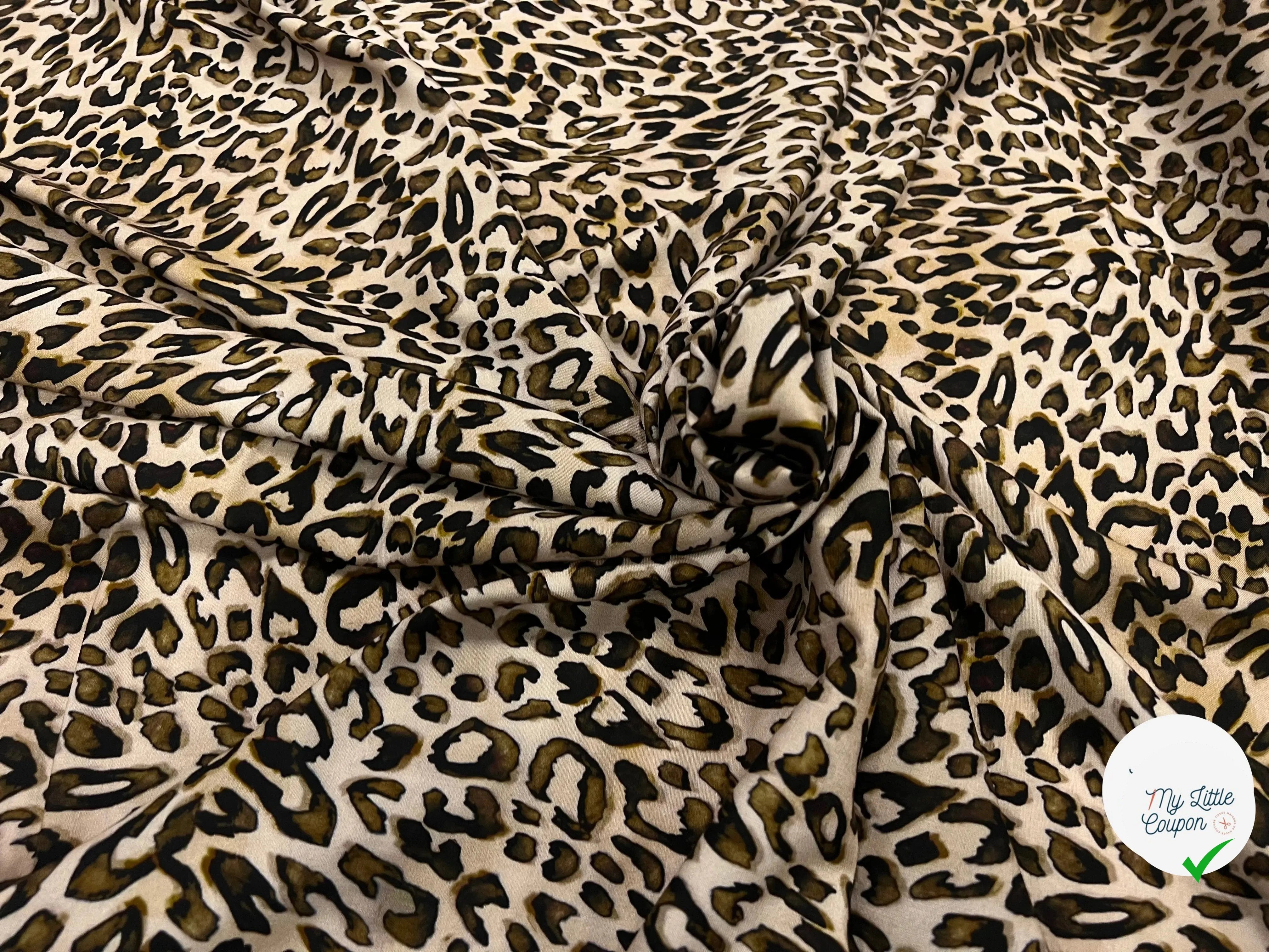 NATURAL PRINT VISCOSE FAROUCHE - My Little Coupon