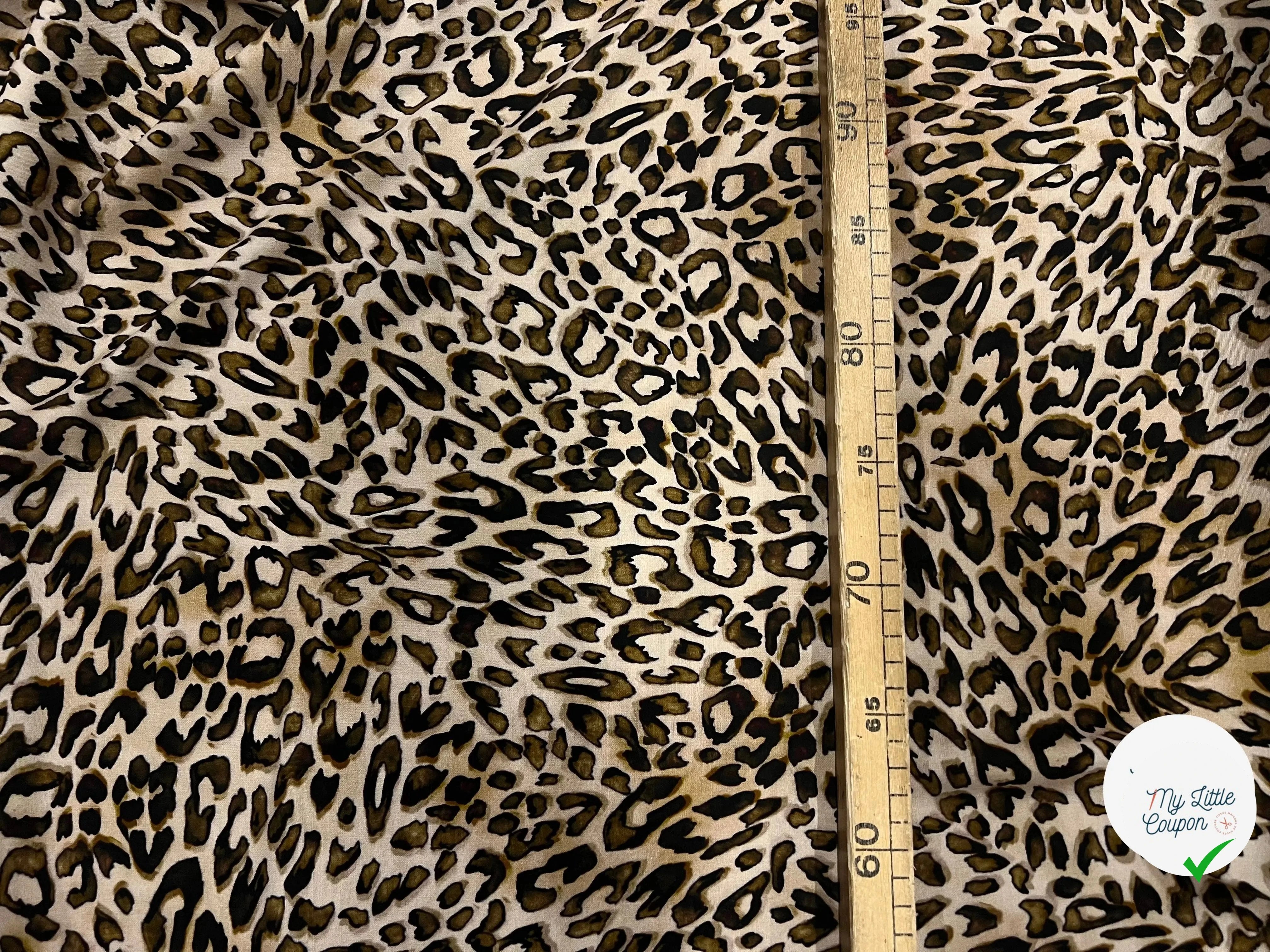 NATURAL PRINT VISCOSE FAROUCHE - My Little Coupon