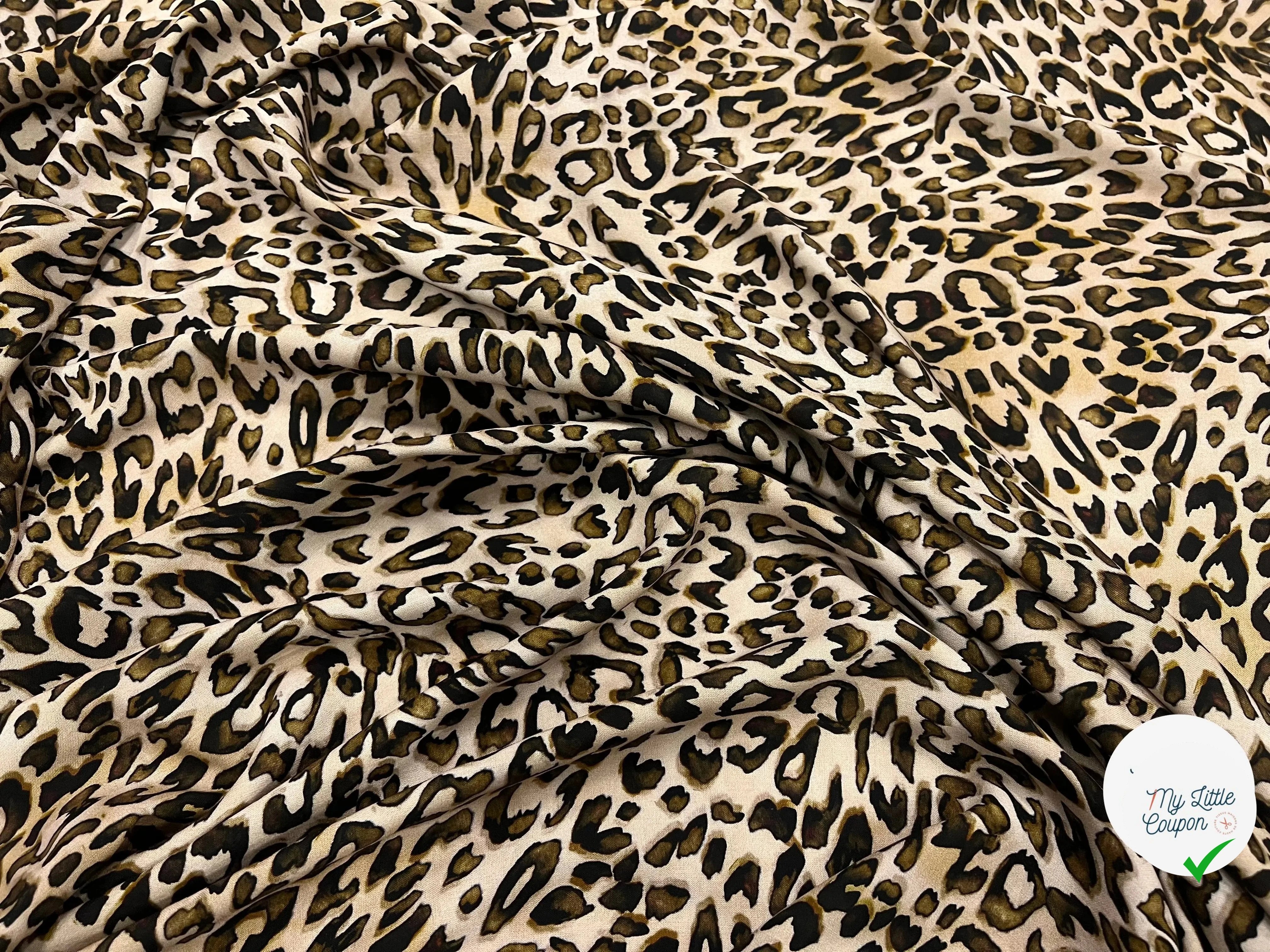 NATURAL PRINT VISCOSE FAROUCHE - My Little Coupon