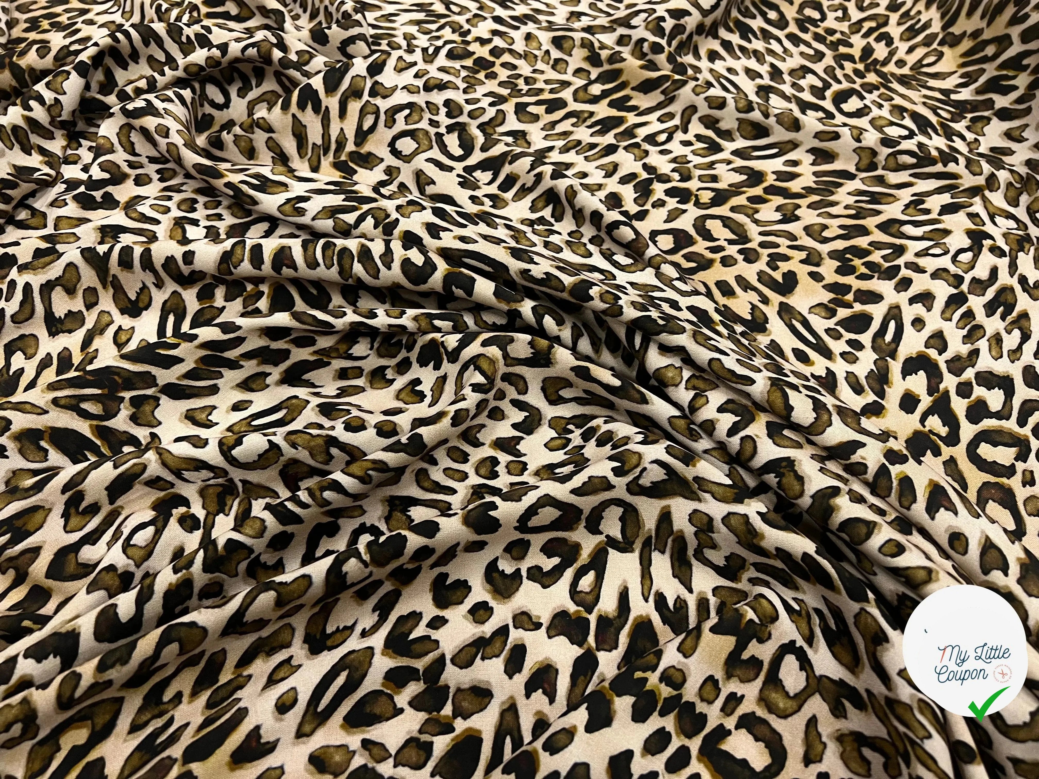 NATURAL PRINT VISCOSE FAROUCHE - My Little Coupon