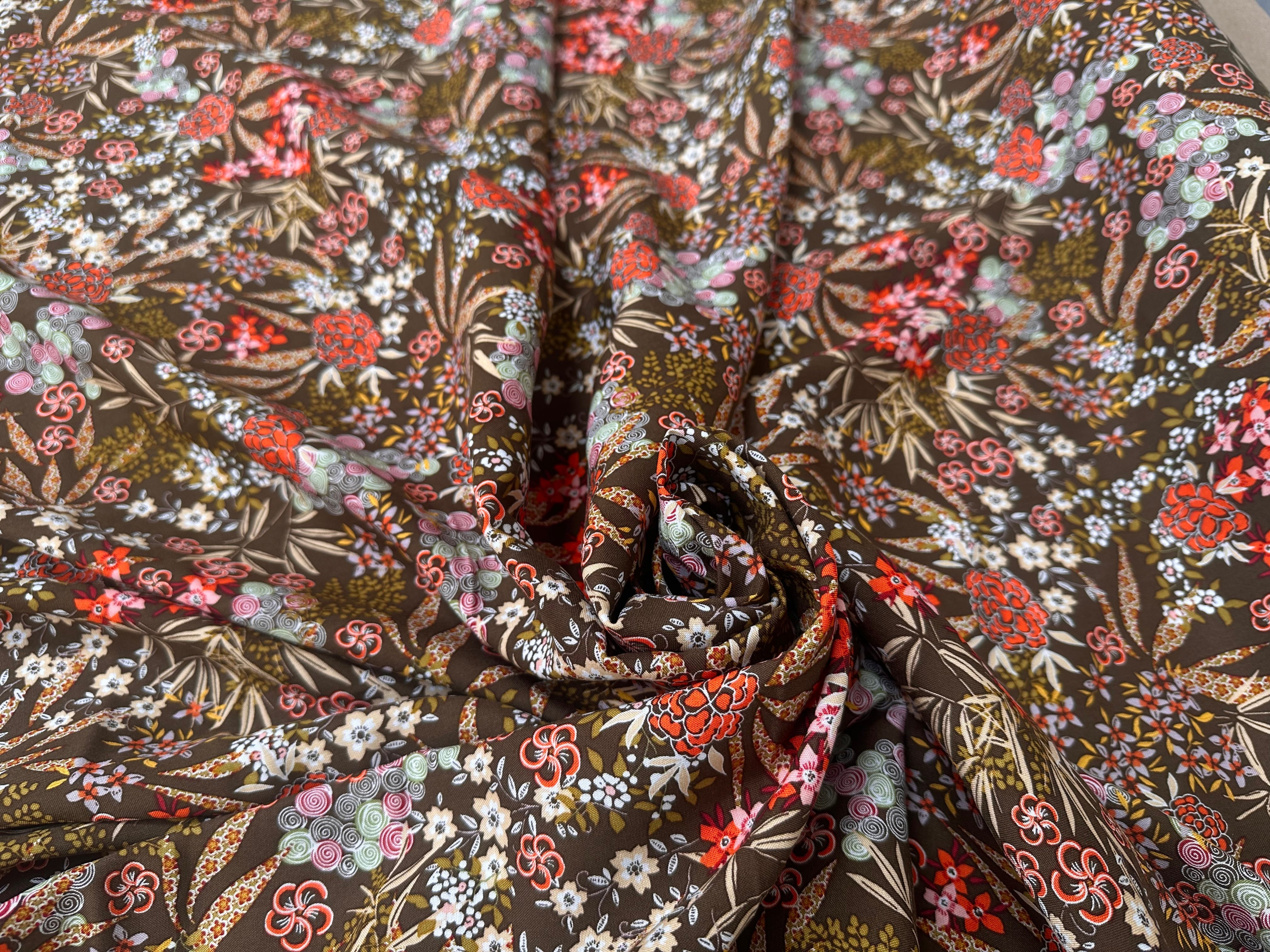 VISCOSE NARA KAKI OEKO-TEX - My Little Coupon
