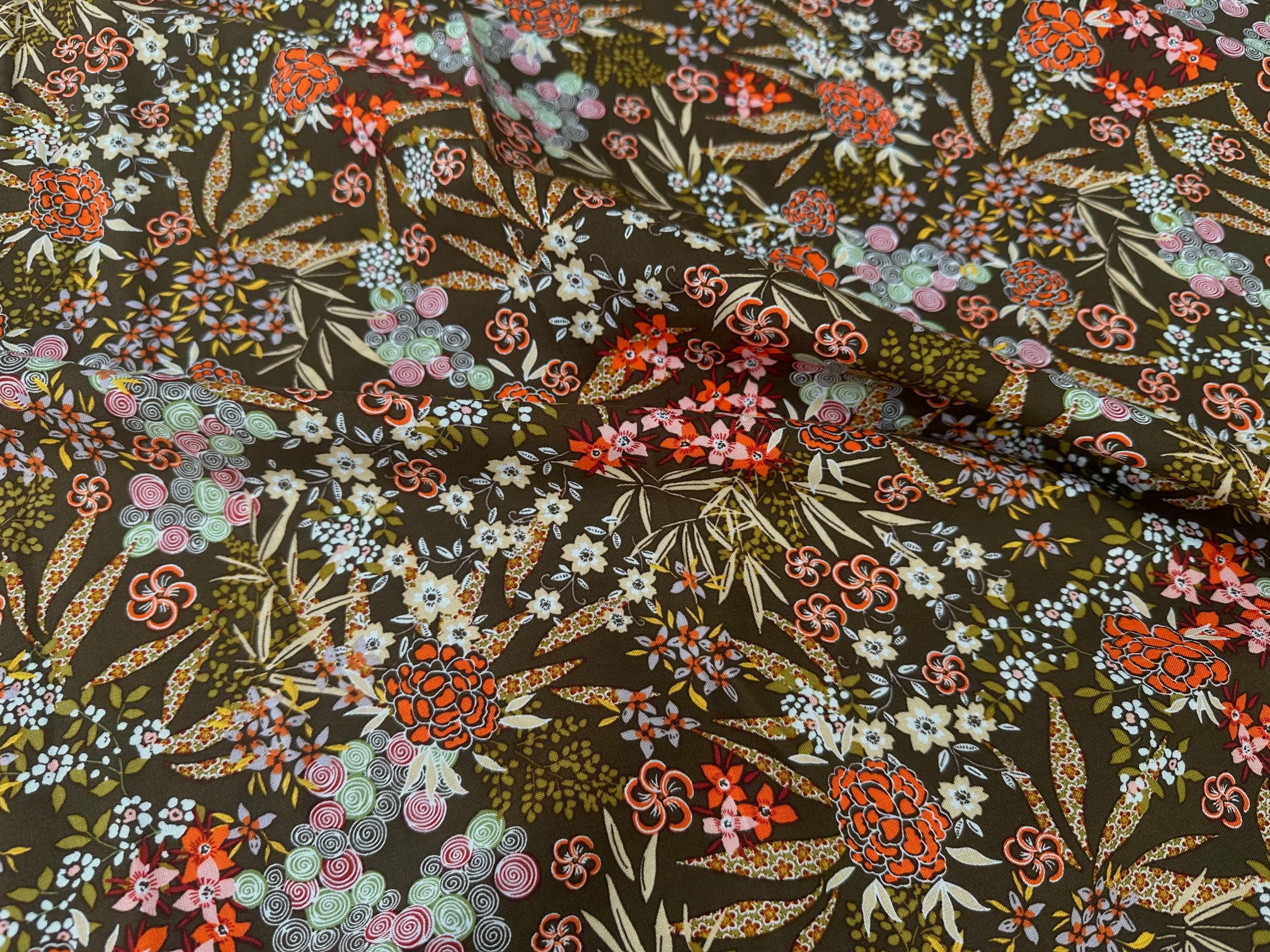 VISCOSE NARA KAKI OEKO-TEX - My Little Coupon