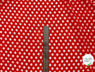VOILE CHIFFON POIS ROUGE CLASSIQUE ET PANACHE MLC INTERN
