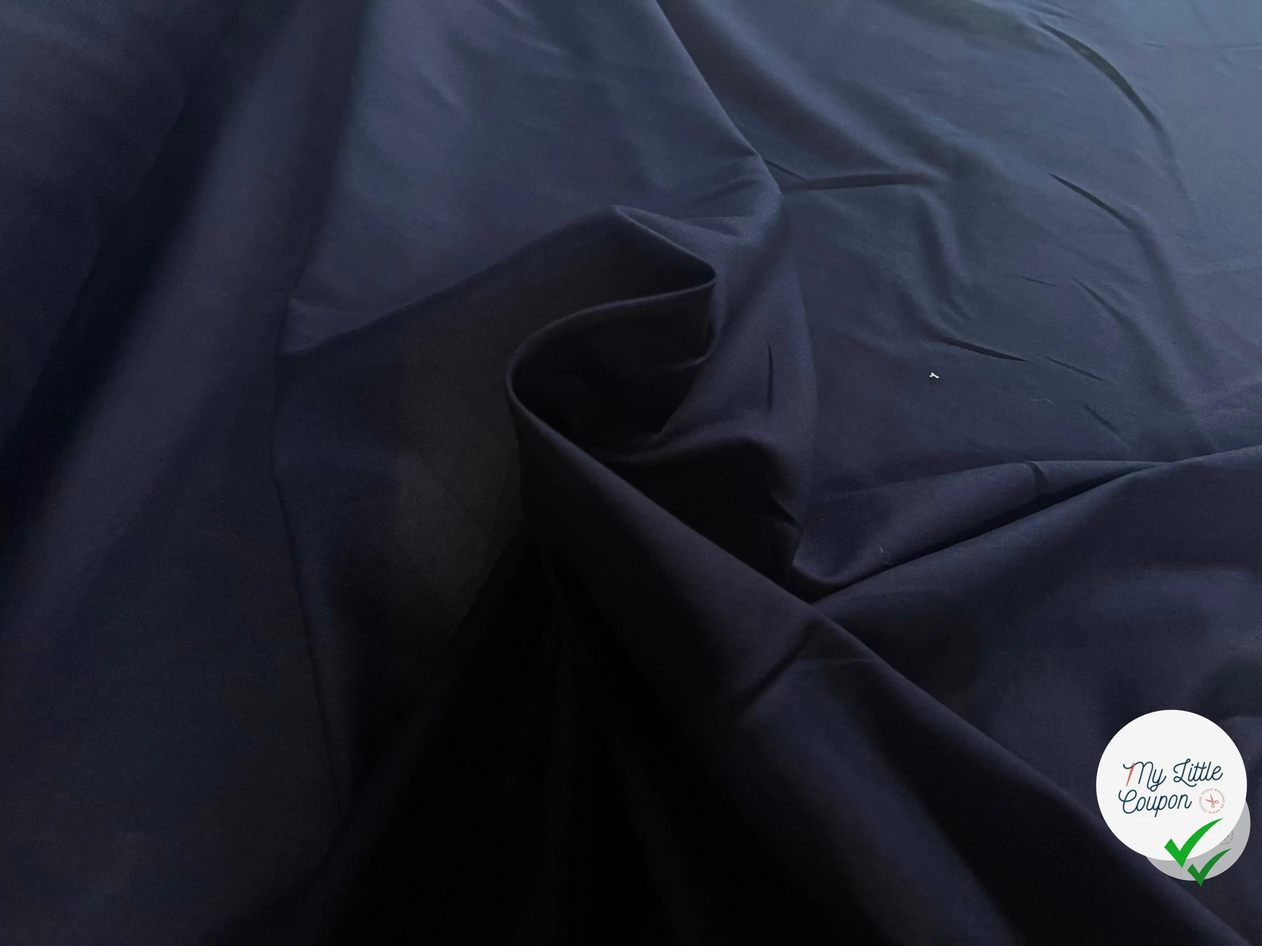 VOILE DE COTON BLEU MSO