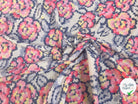 VOILE DE COTON FLEURS PIXELISÉES - My Little Coupon