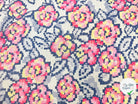 VOILE DE COTON FLEURS PIXELISÉES - My Little Coupon