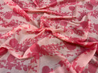 VOILE DE COTON IMPRESSION DE ROSE FLORAL - My Little Coupon