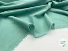 VOILE DE COTON VERT AMANDE - My Little Coupon - tissu - coudre