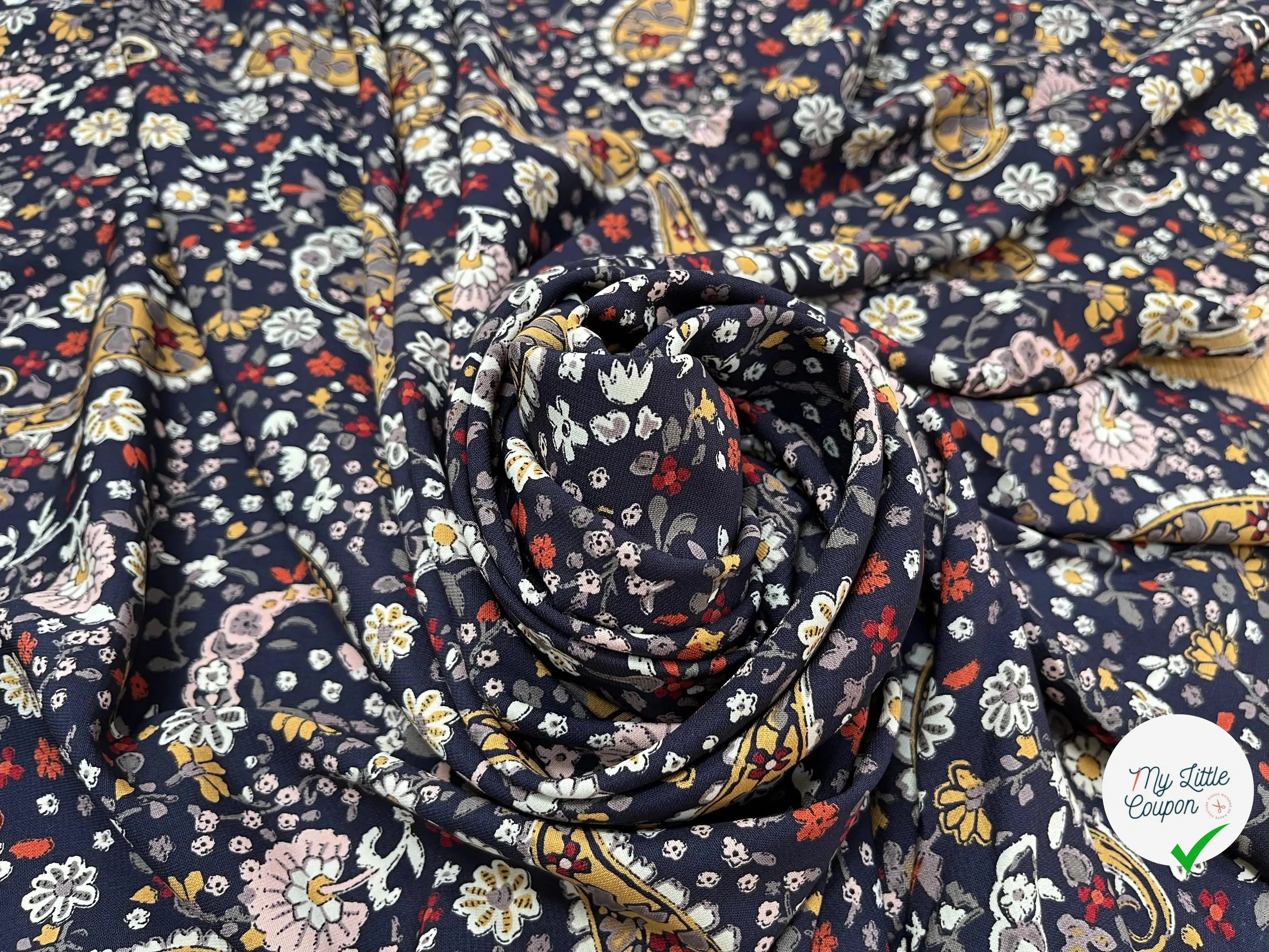 WOOLPEACH  PAISLEY MARRON - My Little Coupon