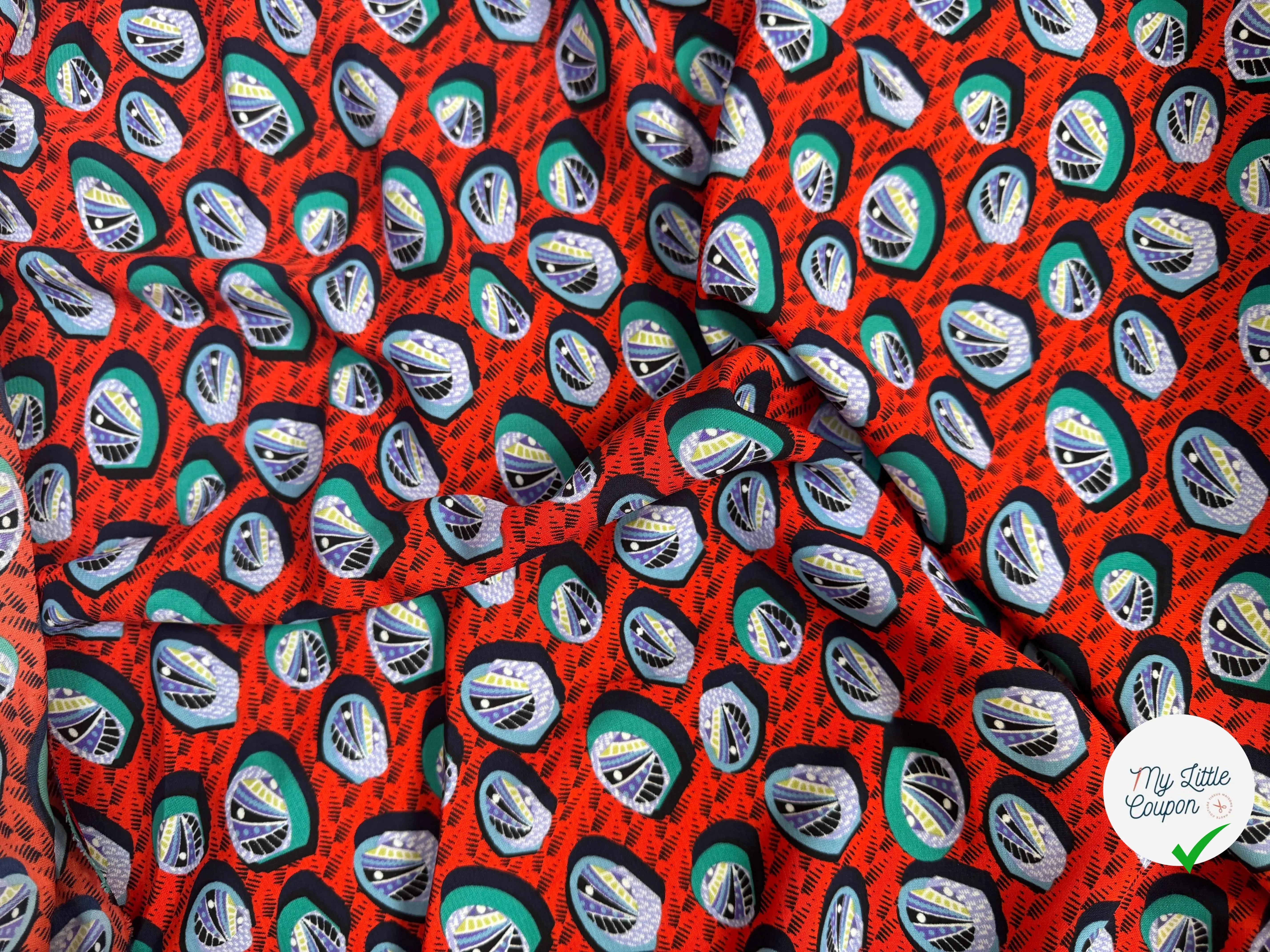 WOOLPEACH PIERRE PRÉCIEUSE FOND ROUGE - My Little Coupon