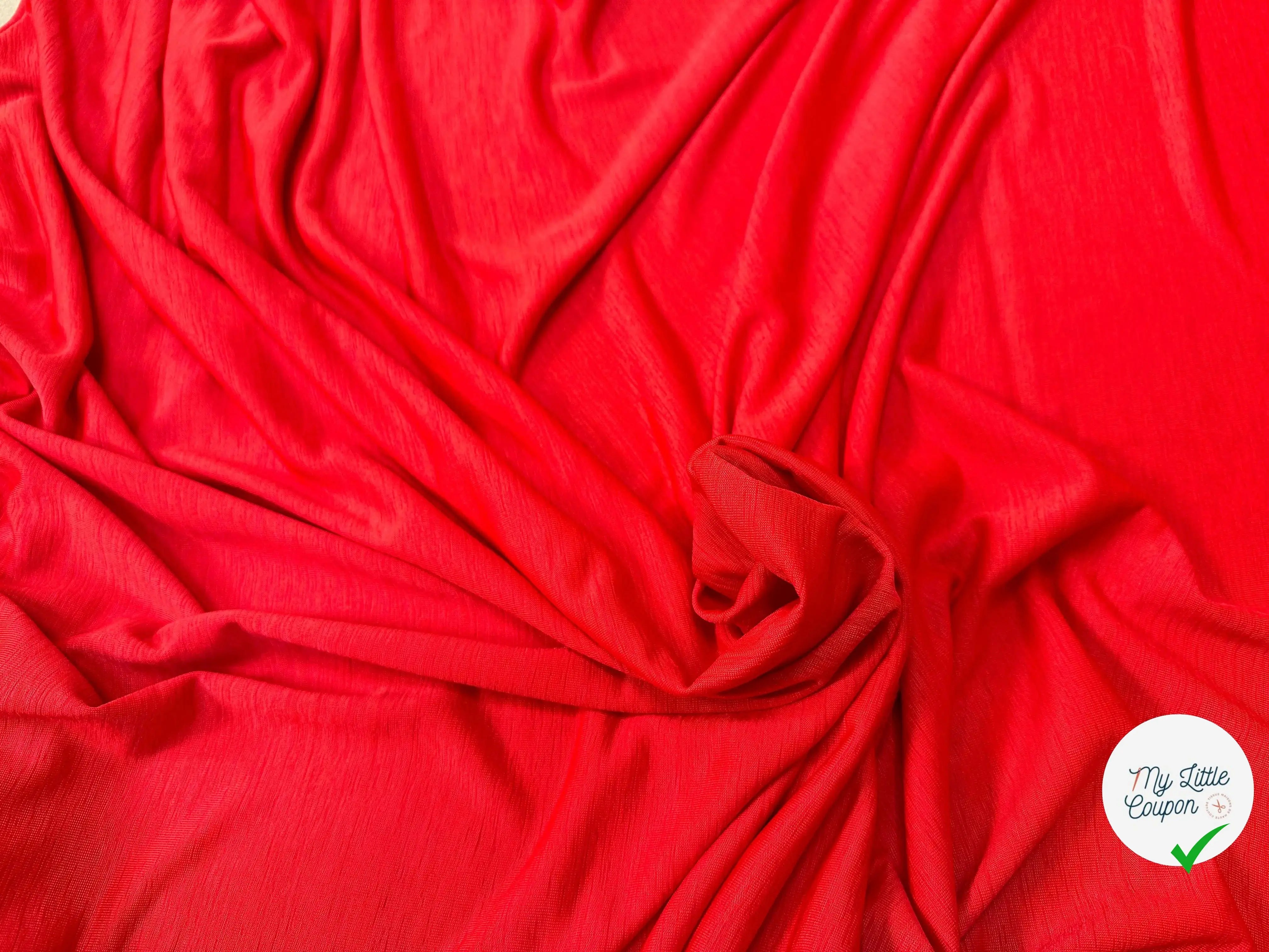 JERSEY JASPÉ ROUGE ORANGÉ - My Little Coupon