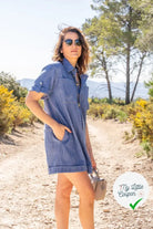 Combinaison/Chemise Courtney - Tailles 50 à 60 - My Little Coupon
