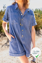 Combinaison/Chemise Courtney - Tailles 50 à 60 - My Little Coupon