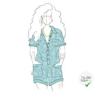 Combinaison/Chemise Courtney - Tailles 50 à 60 - My Little Coupon