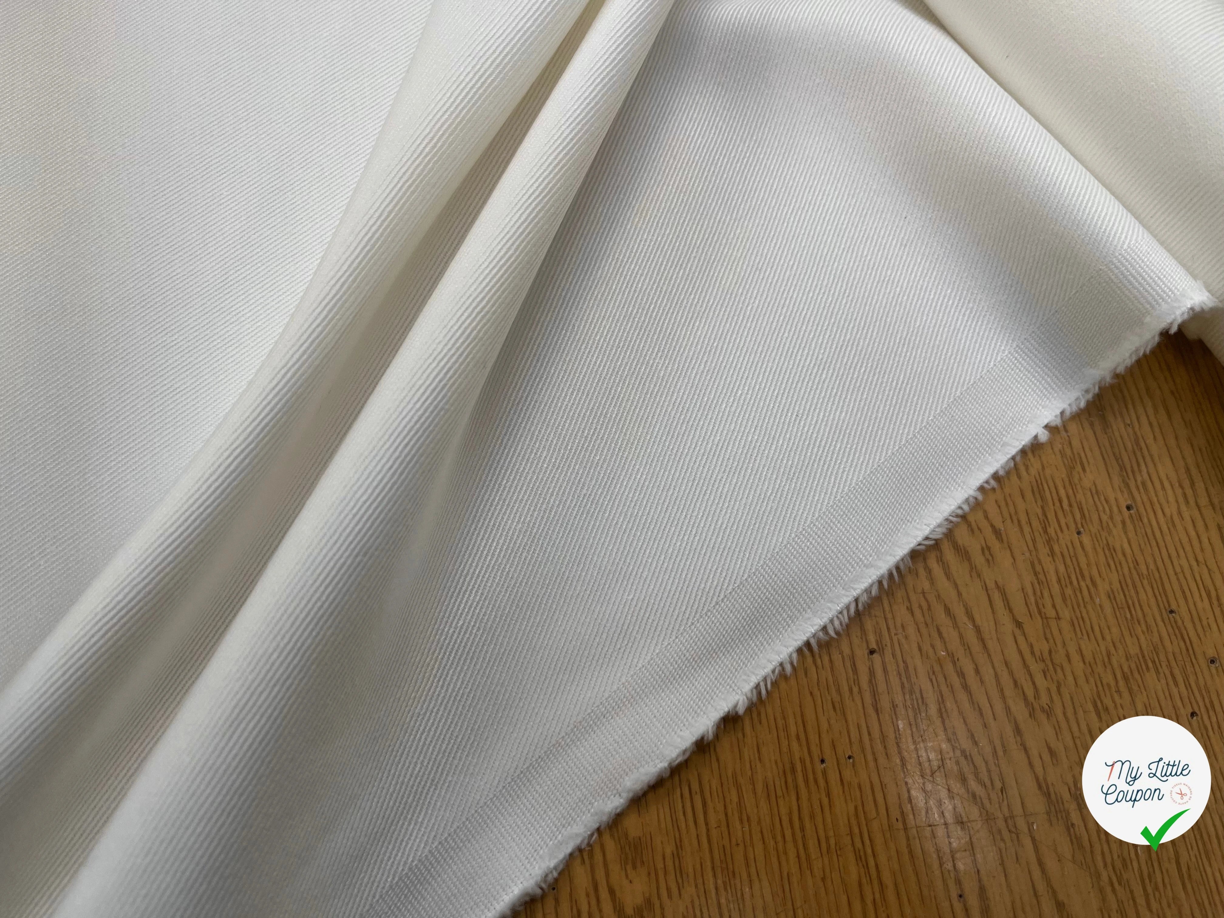 DENIM BLANCO LIGERAMENTE RASGADO 145CM - My Little Coupon