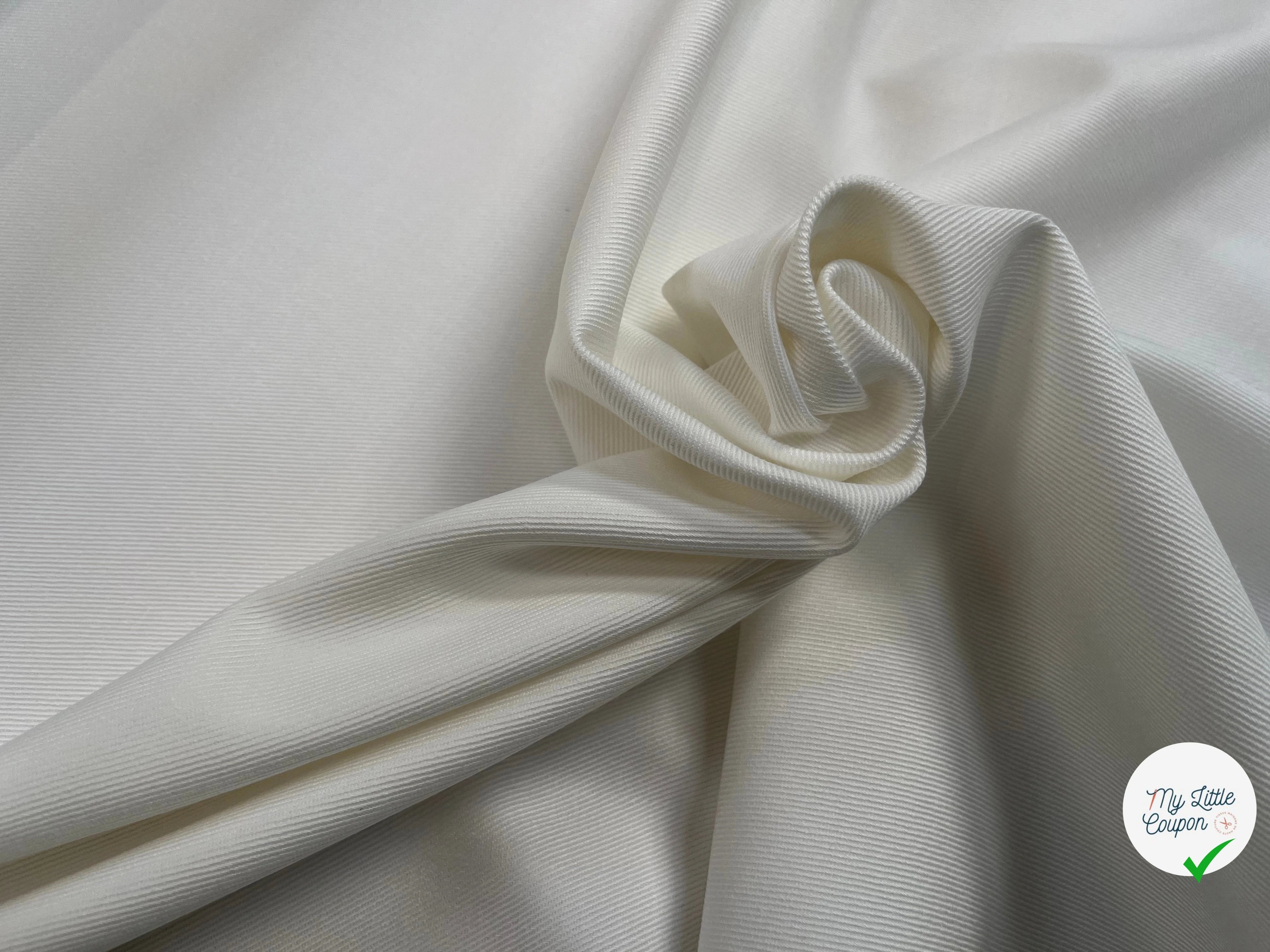 DENIM BLANCO LIGERAMENTE RASGADO 145CM - My Little Coupon