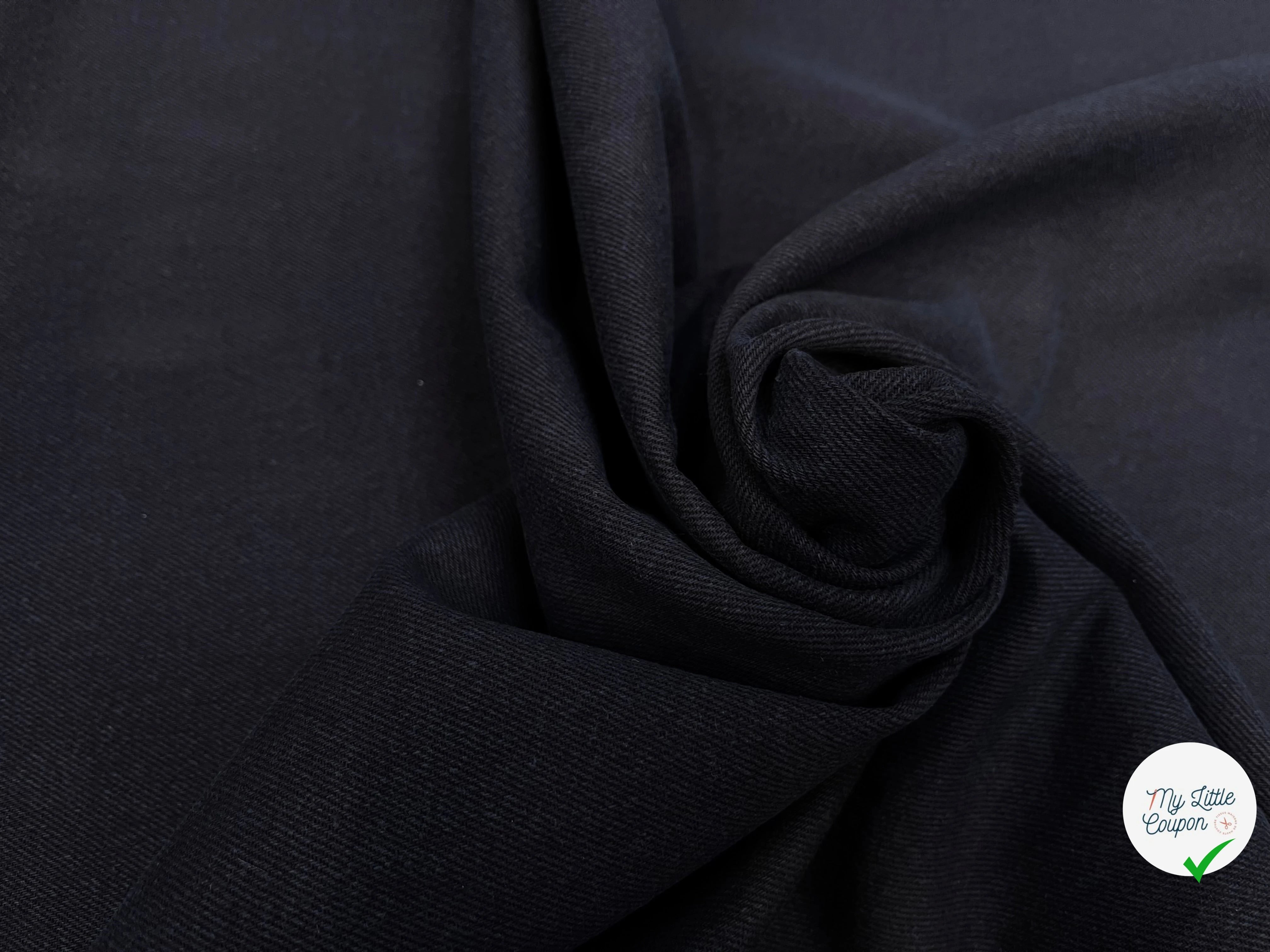 DENIM BLEU OCÉAN 100% COTON - My Little Coupon