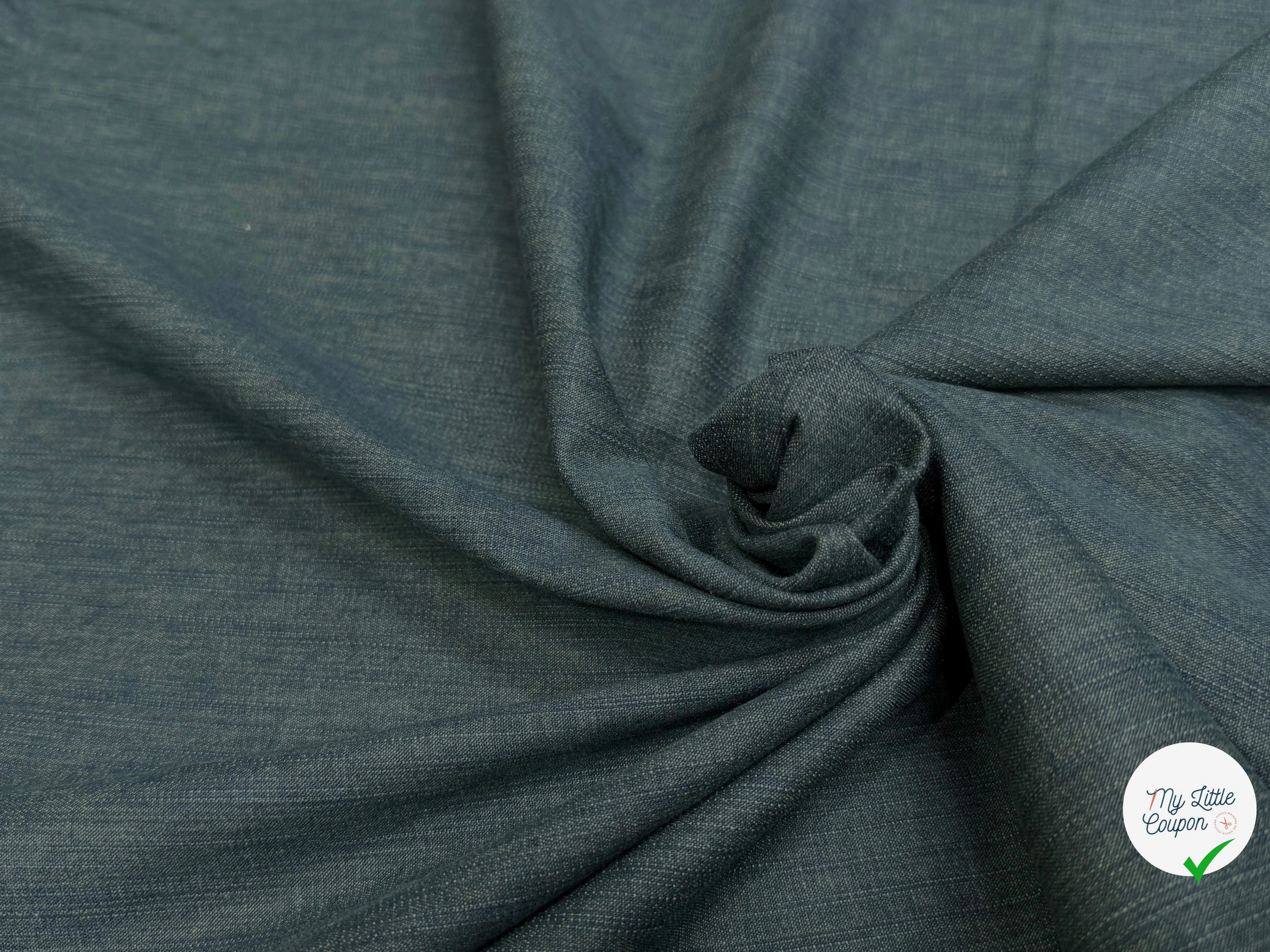 DENIM BLEU VERT COUTURE SUPERBE TENUE - My Little Coupon