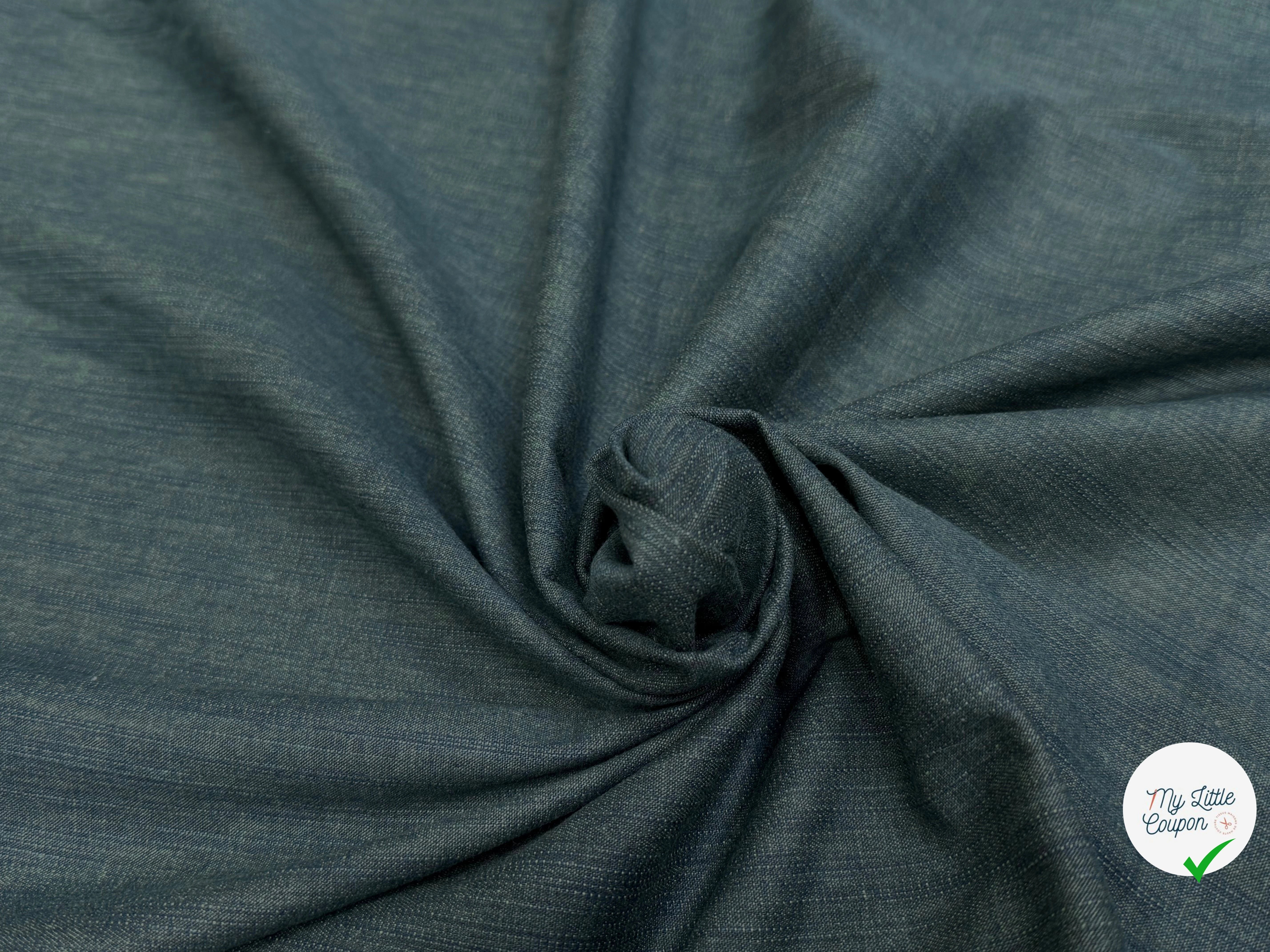 DENIM BLEU VERT COUTURE SUPERBE TENUE - My Little Coupon