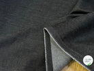 DENIM COTON NOIR ANTHRACITE LÉGÈREMENT STRETCH 78% COTON - My Little Coupon