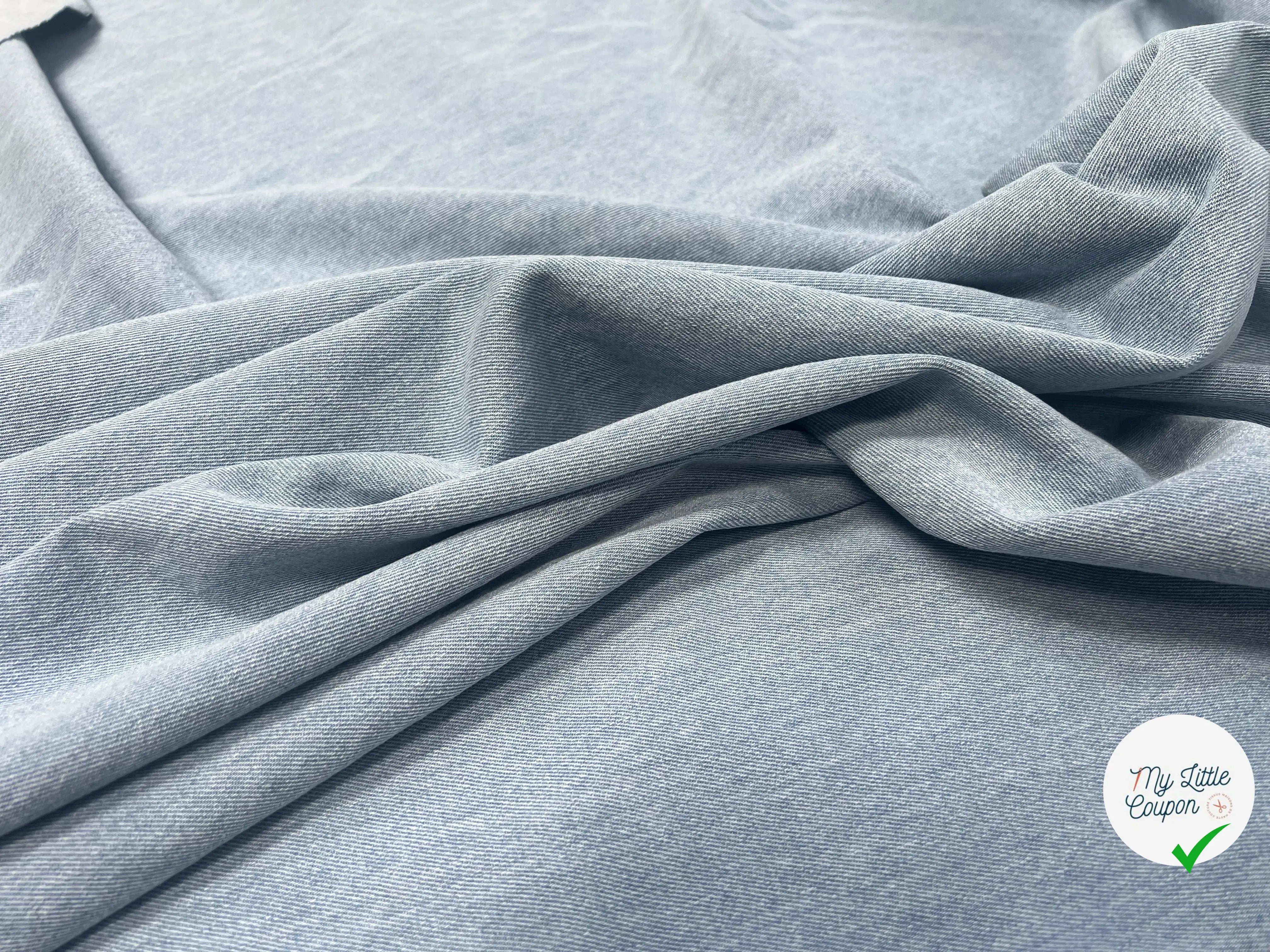 DENIM GRIS BLEU CLAIR - My Little Coupon