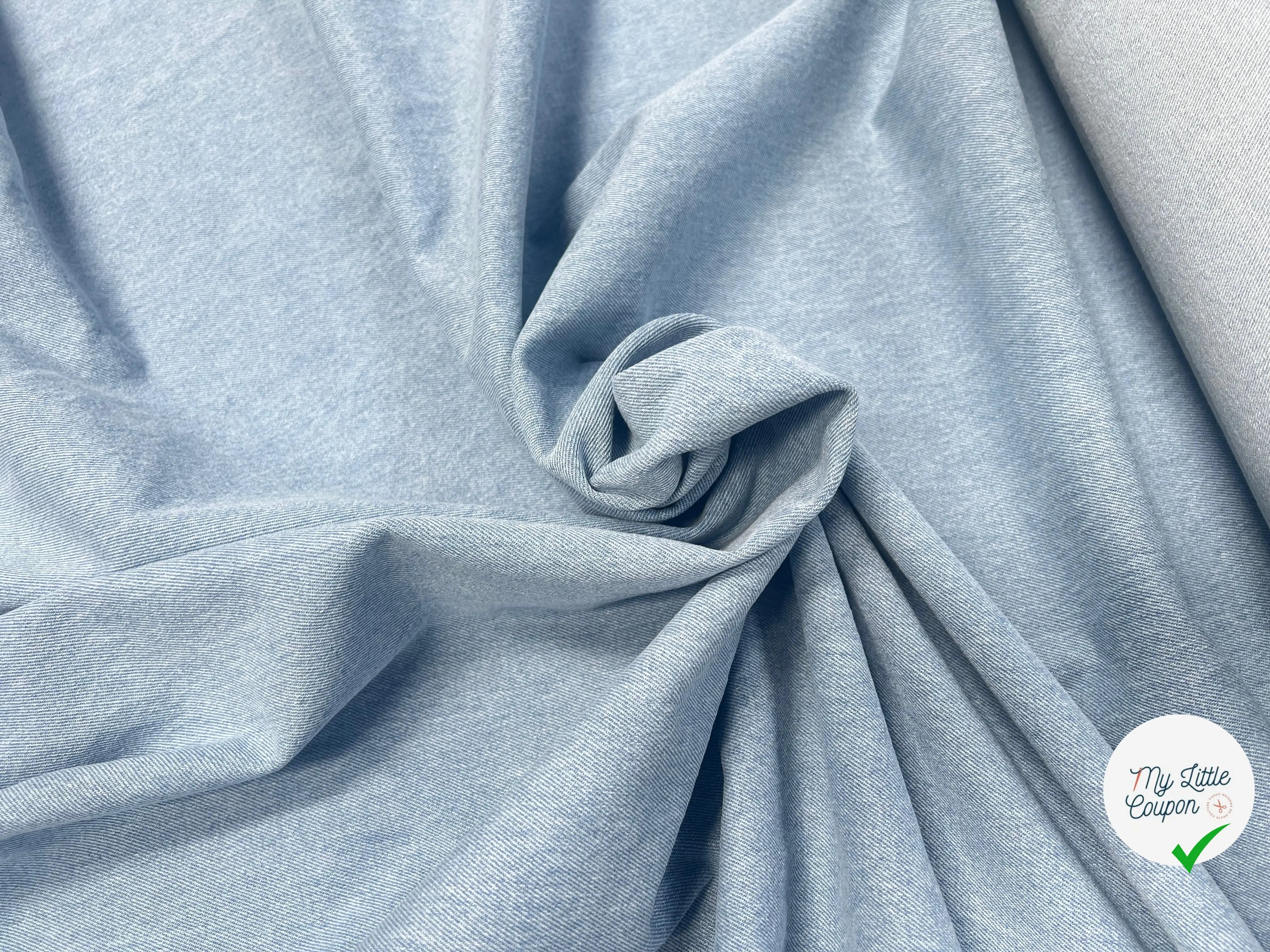 DENIM GRIS BLEU CLAIR - My Little Coupon