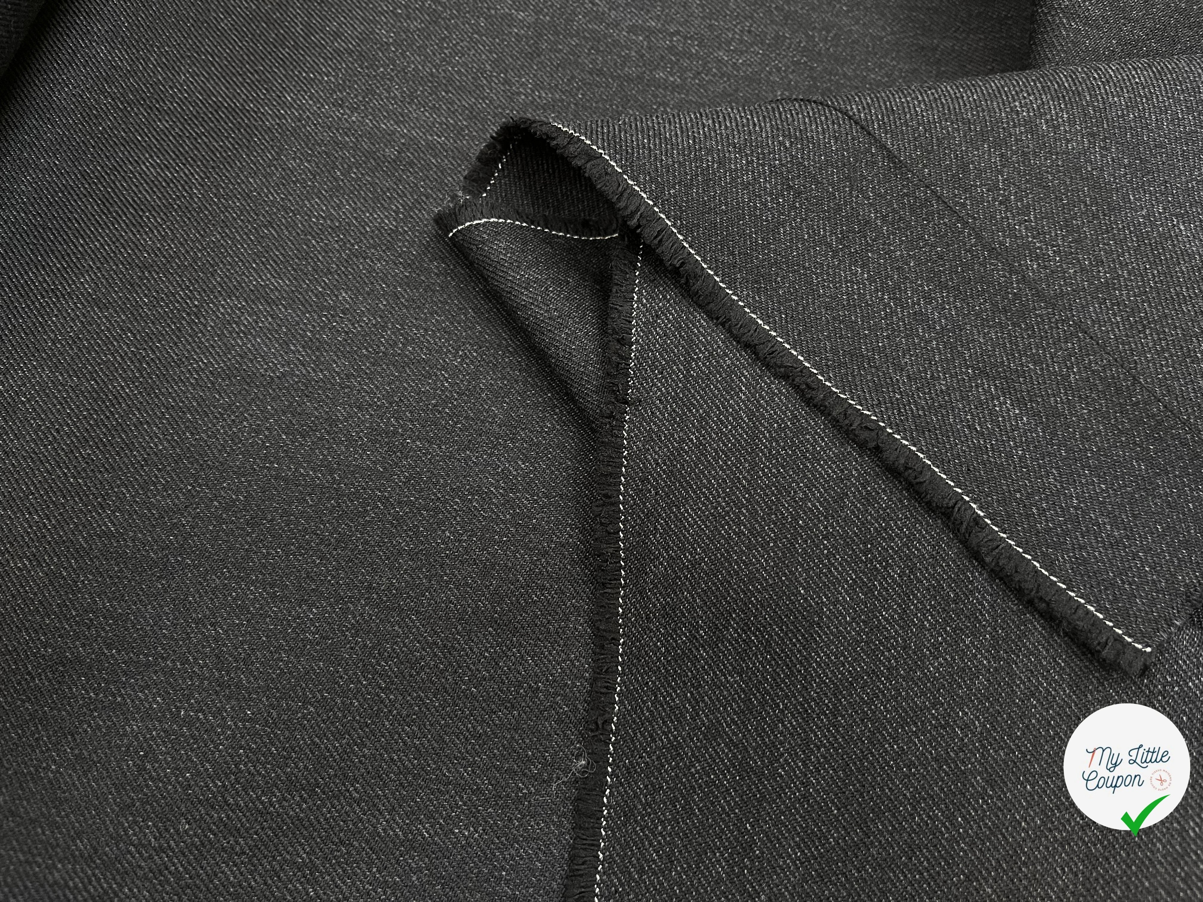 DENIM LAINE DRILL GRIS CHINÉ - My Little Coupon