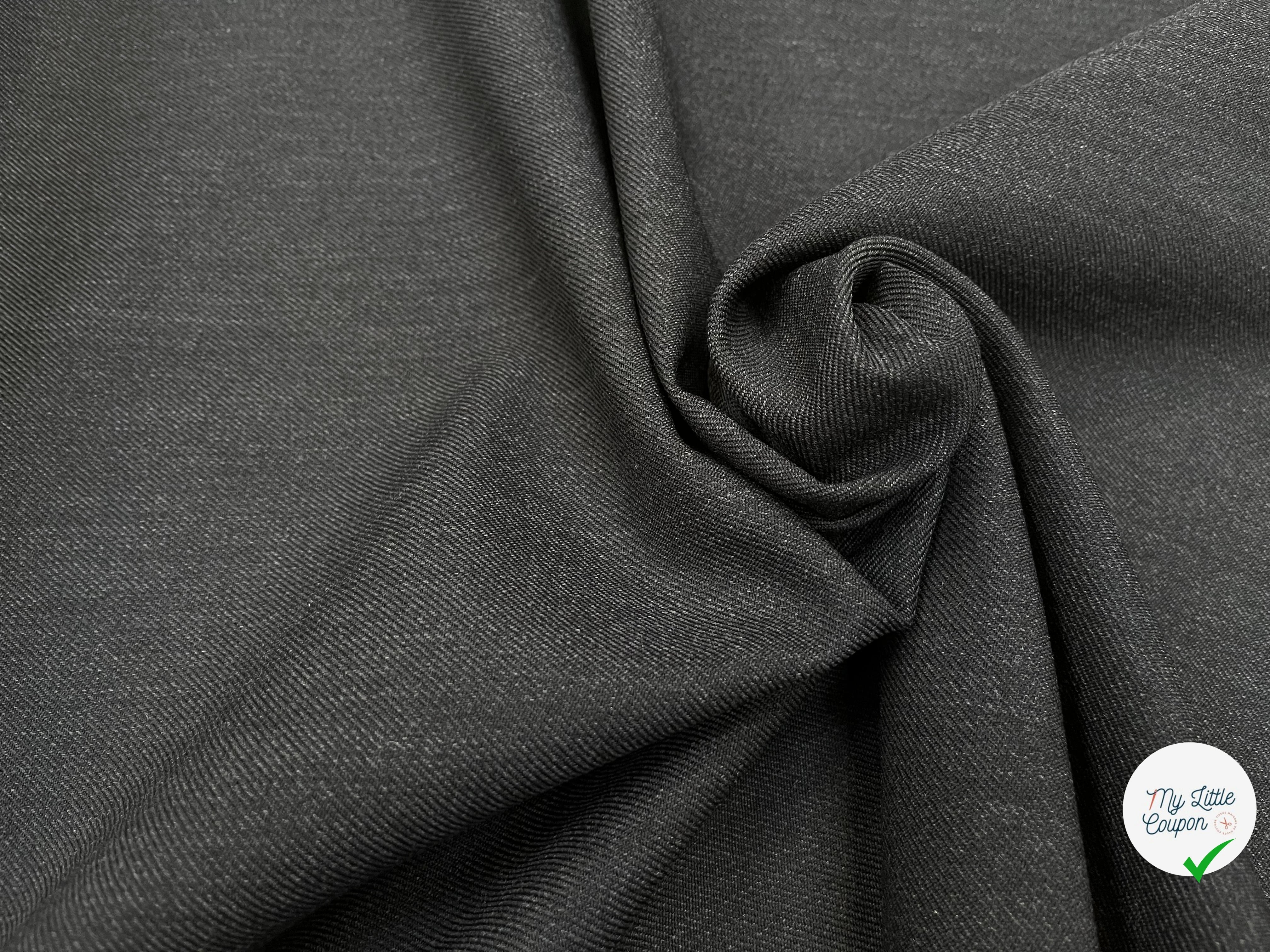DENIM LAINE DRILL GRIS CHINÉ - My Little Coupon