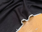 DENIM NOIR LEGREMENT STRETCH QUALITÉ COUTURE - My Little Coupon