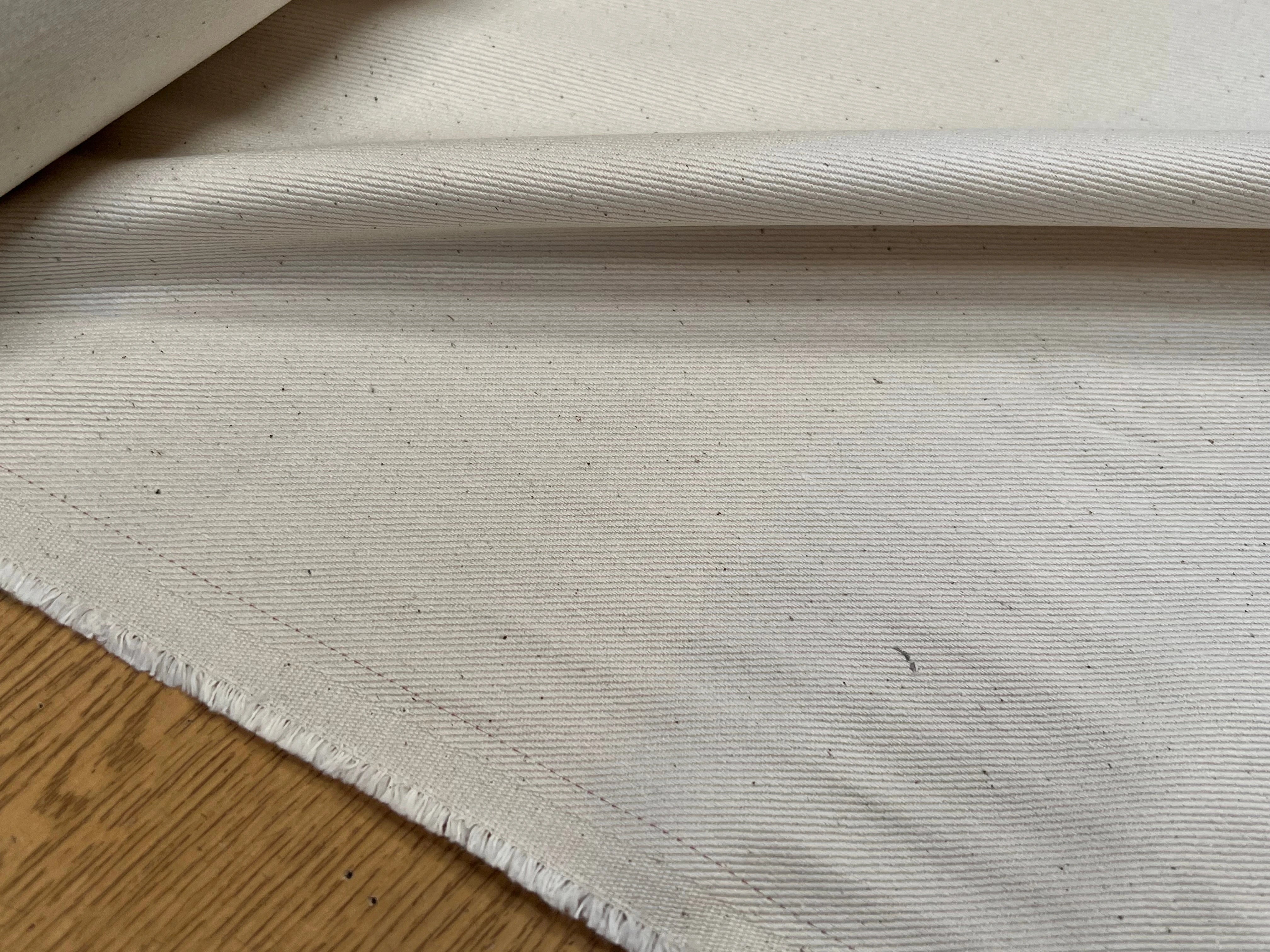 DENIM PRESTIGE SANMERO  BEIGE CLAIR 100% COTON - My Little Coupon