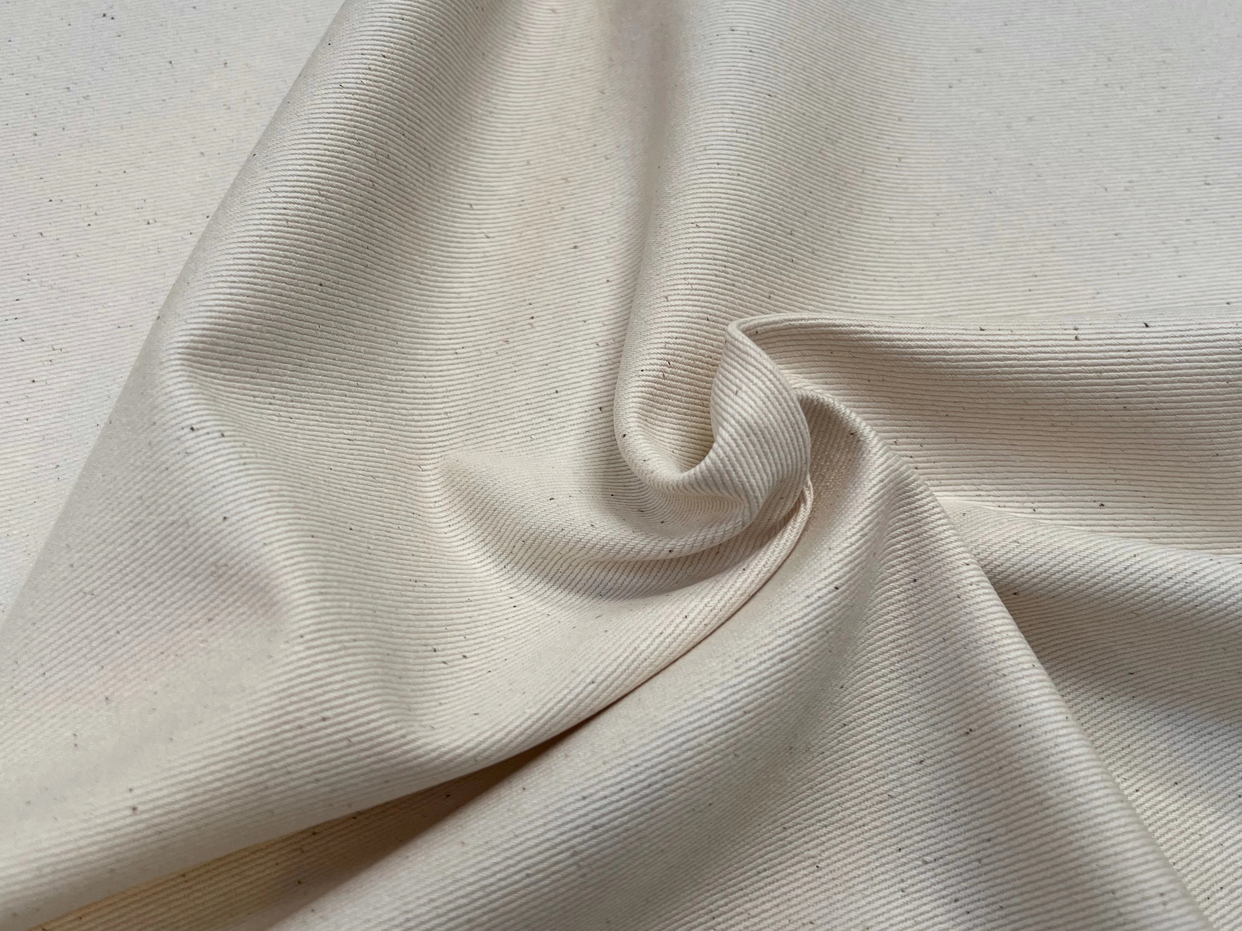 DENIM PRESTIGE SANMERO  BEIGE CLAIR 100% COTON - My Little Coupon