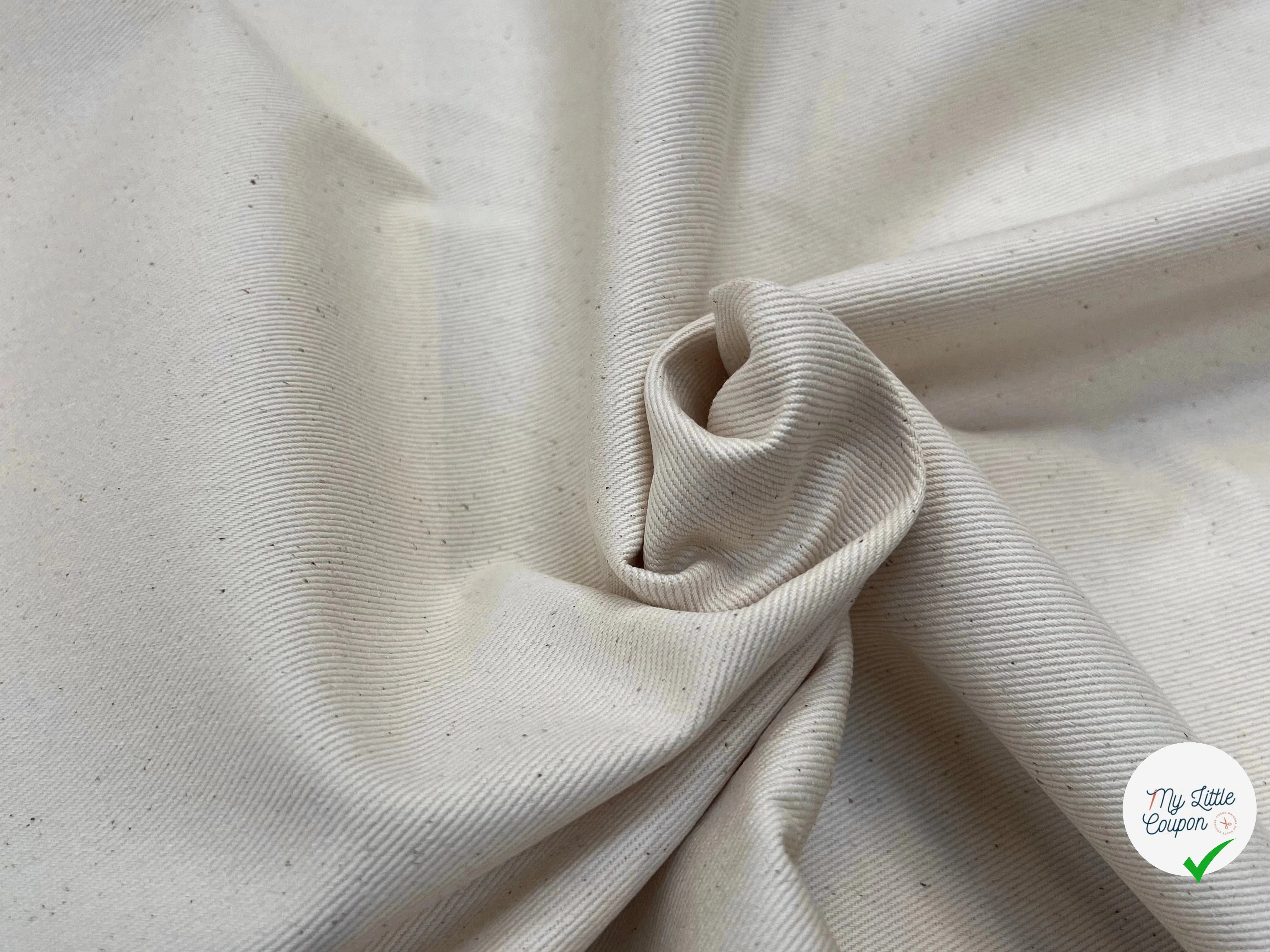 DENIM PRESTIGE SANMERO ÉCRU 100% COTON - My Little Coupon