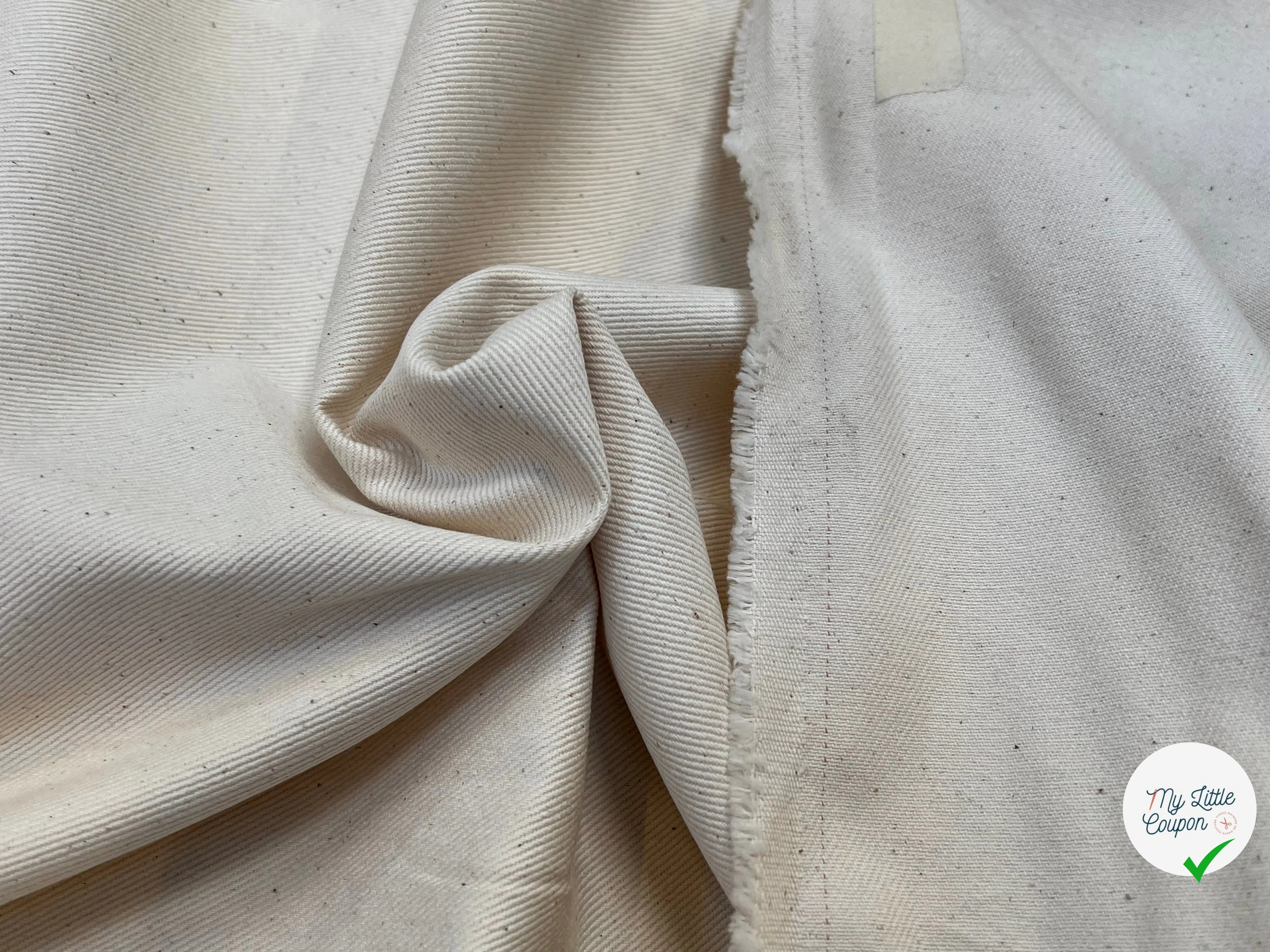 DENIM PRESTIGE SANMERO ÉCRU 100% COTON - My Little Coupon