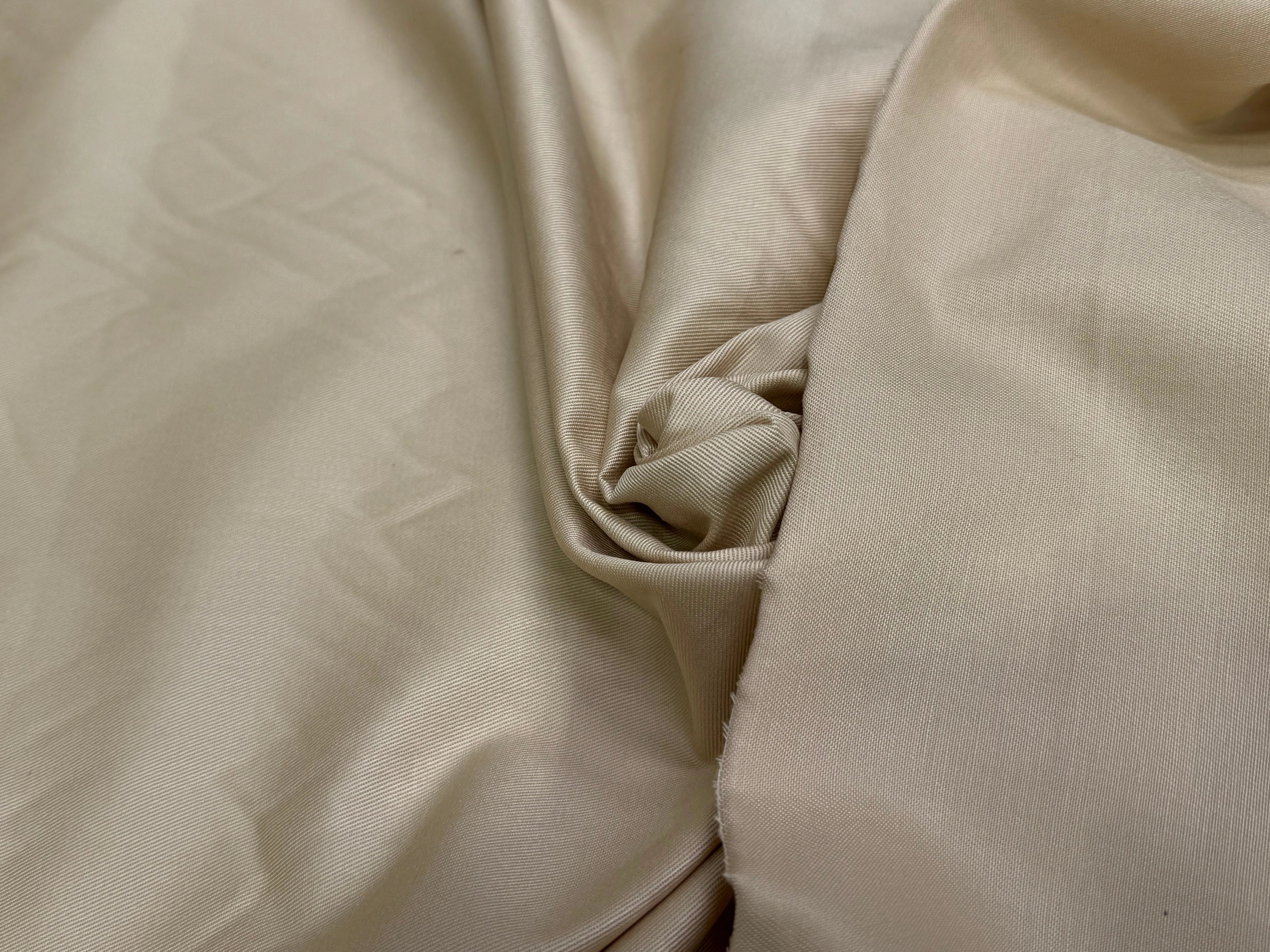 DENIM SERGÉ CHIC BEIGE PAILLE - My Little Coupon