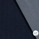 DENIM STRETCH PRÉ-LAVÉ BLEU MARINE 70% COTON - My Little Coupon