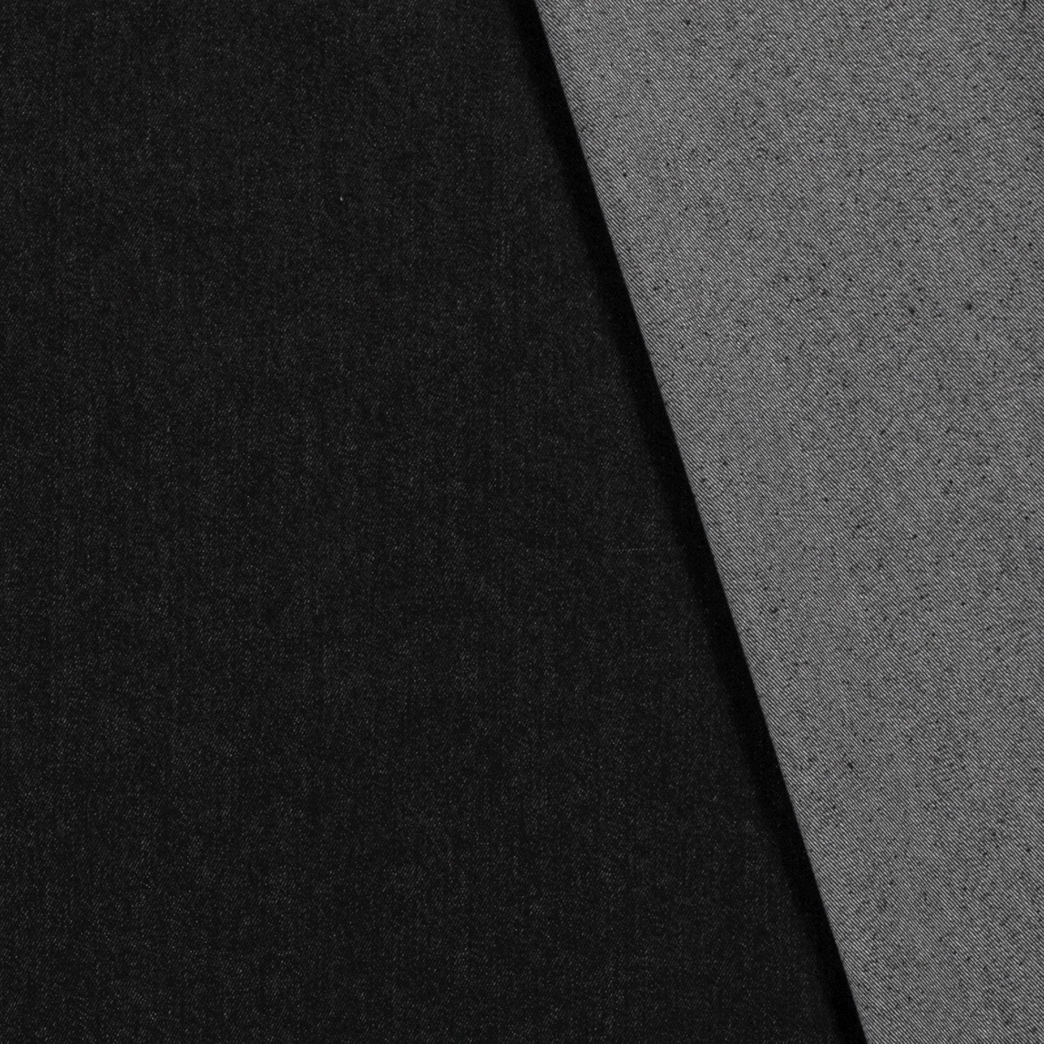 DENIM STRETCH PRÉ-LAVÉ NOIR 70% COTON - My Little Coupon